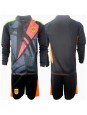 Španělsko Brankářské Venkovní dres pro děti ME 2024 Dlouhý Rukáv (+ trenýrky)